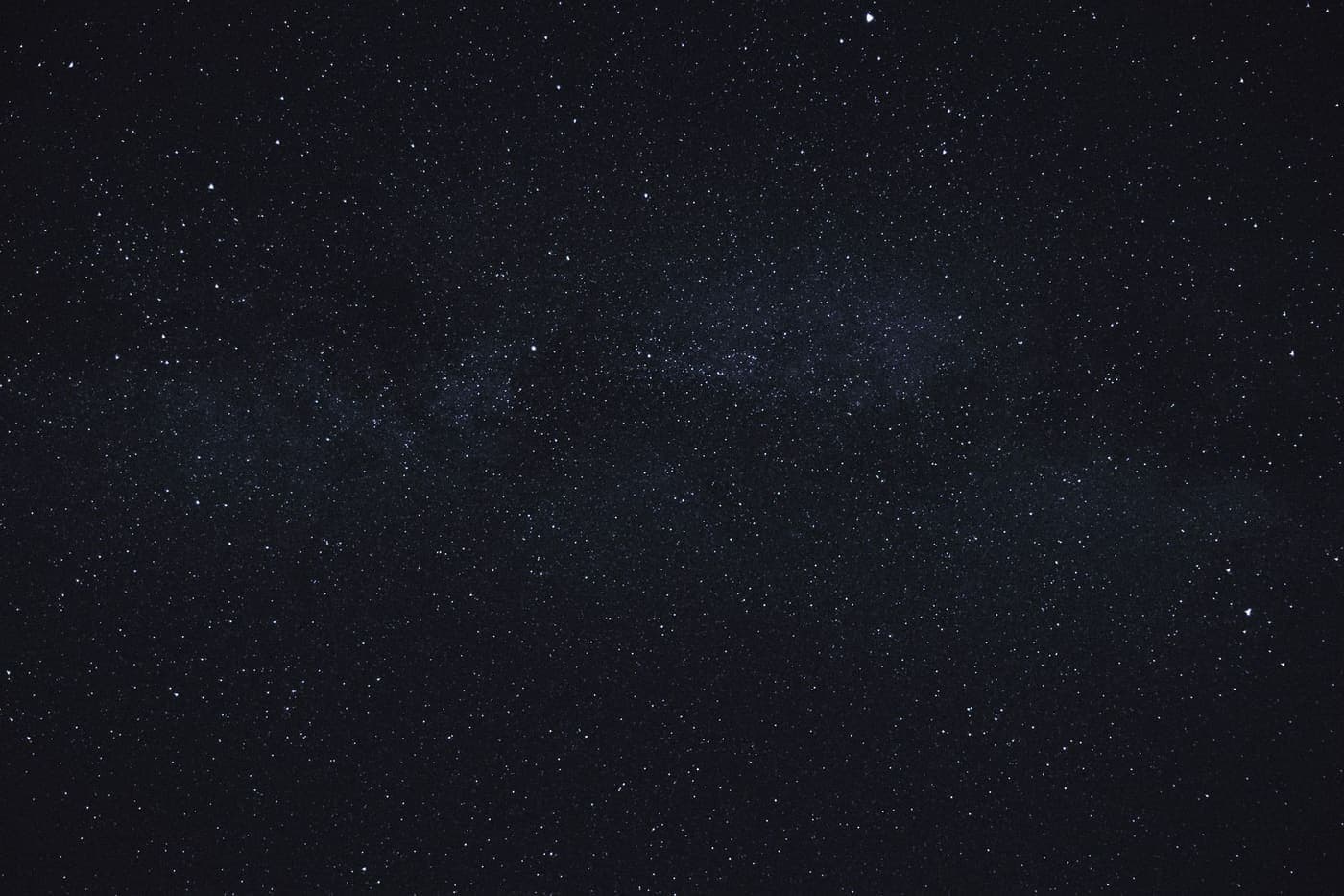 A deep view of a dense starfield, where every point is at a different distance