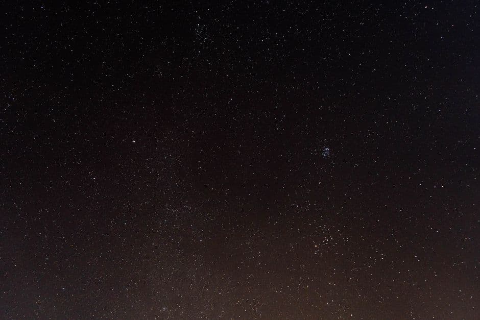 A starry night sky dense with stars